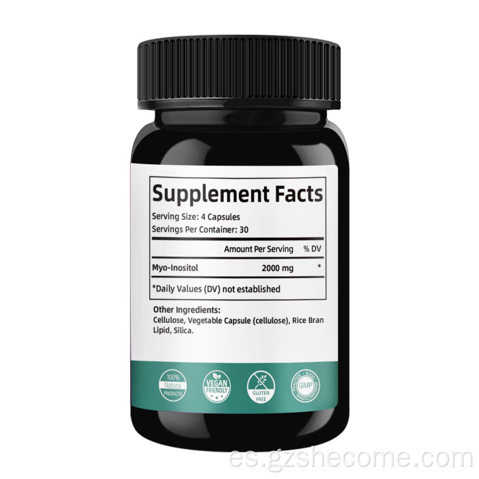 Shecome Myo Inositol Cápsulas Salud Reproductiva